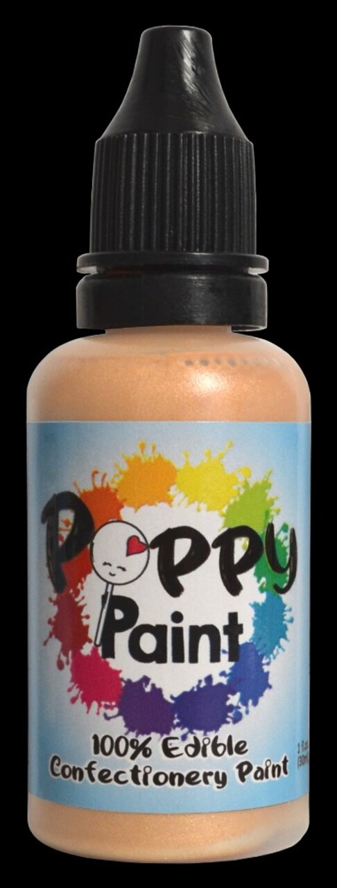 Champagne Edible Food Paint Fast Drying Metallic Confectionery Decorating Paint